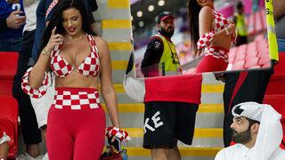 Yine rahat durmadı! Katarlılar bile bakakaldı, Hırvat güzel yürek hoplattı... İşte o anlar