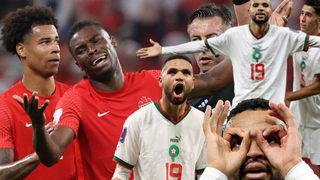 Fas Kanada'yı 2-1 mağlup etti! Bu maçta her şey var! Direk, iptal ve o an...