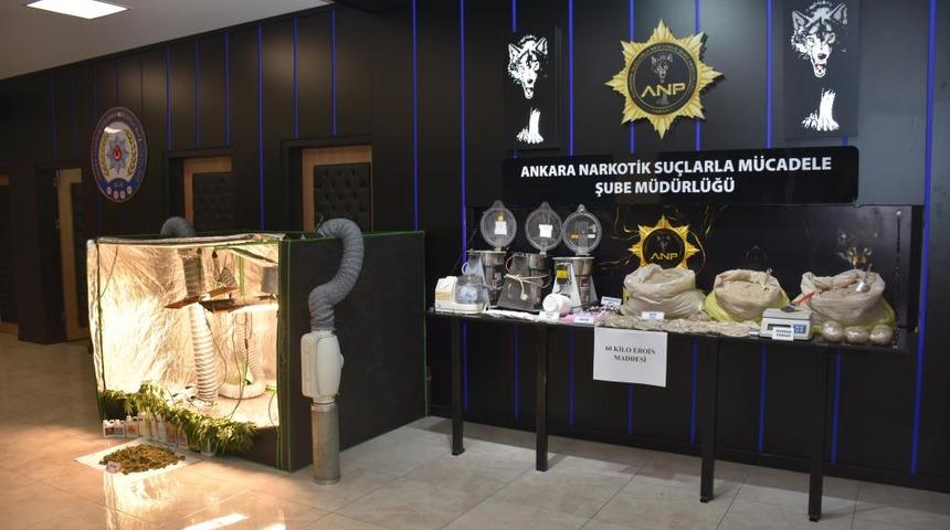 EGM'den narkotik operasyonu: 31 kişi tutuklandı 