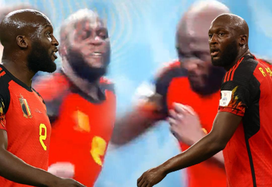 Hırvatistan ma&ccedil;ındaki performansıyla olay olmuştu, ma&ccedil; sonrası ortaya &ccedil;ıktı! Lukaku'nun o anları herkesi şaşırttı