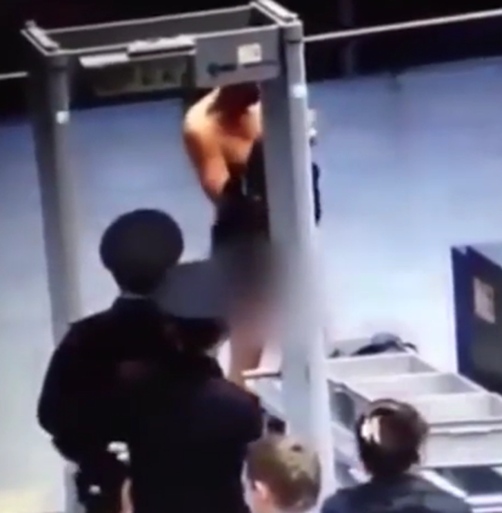 Güvenlik önlemleri canından bezdirdi! Sonunda havalimanındaki X-ray cihazından çırılçıplak geçti G2