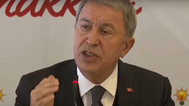 Son dakika: Bakan Akar Kendinizi havalarda görmeyin diyerek uyardı: Flaş 'Yunanistan' mesajı! Ne zaman yapmak gerekiyorsa yapacağız