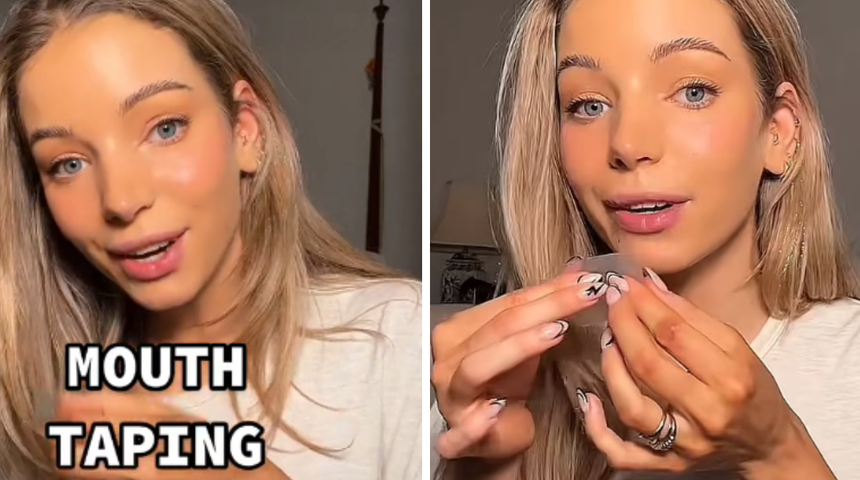 Bunu da yaptılar: Kilo vermek ve daha iyi uyumak için yapılan TikTok trendi boğulmaya neden olabilir! 