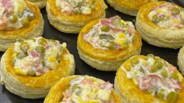 Zuhal Topal'la Yemekteyiz İtalyan salatalı volovan tarifi! Görünüşüyle hayran bırakan İtalyan salatalı volovan nasıl yapılır?