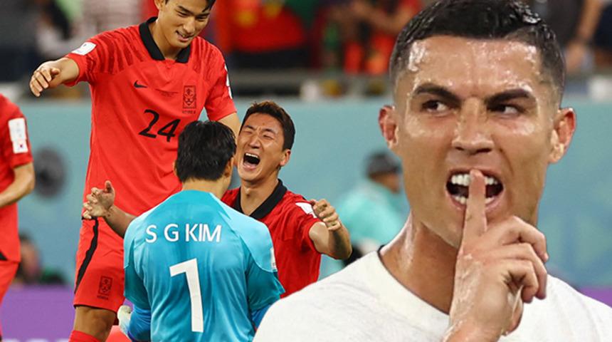 Son dakika: Dünya Kupası'nda büyük sürpriz! Güney Kore, Portekiz'i devirdi ve son 16 turuna yükseldi! Uruguay şoke oldu...