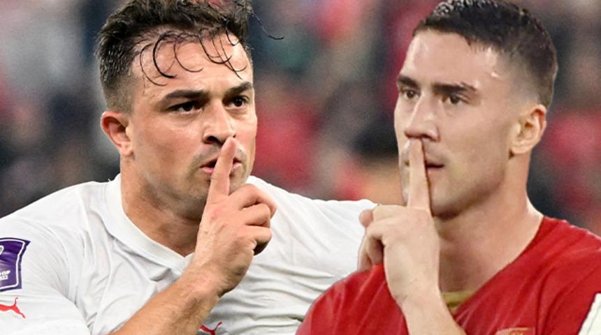 Son dakika: Gol düellosunu İsviçre kazandı! Tansiyonun yüksek olduğu maçta Sırbistan'ı deviren İsviçre, Dünya Kupası'nda son 16 turuna kaldı...