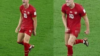 Dusan Vlahovic'ten skandal gol sevinci! Seks iddiaları sonrası cinsel organını tutup...