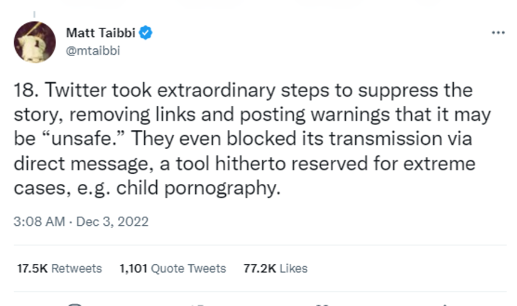 Elon Musk, Twitter’ın o sansürünü ifşa etti! Eski yönetimin Biden’in oğlu Hunter Biden’in paylaşımlarını nasıl sansürlediğini anlattı G5