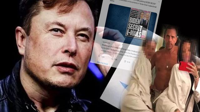 Elon Musk, Twitter’ın o sansürünü ifşa etti! Eski yönetimin Biden’in oğlu Hunter Biden’in paylaşımlarını nasıl sansürlediğini anlattı