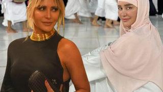 Cemiyetin ünlü ismi Aslı Şen umreye gitti! Markanın reklamını yapınca tepki çekti... Bakın ne dedi