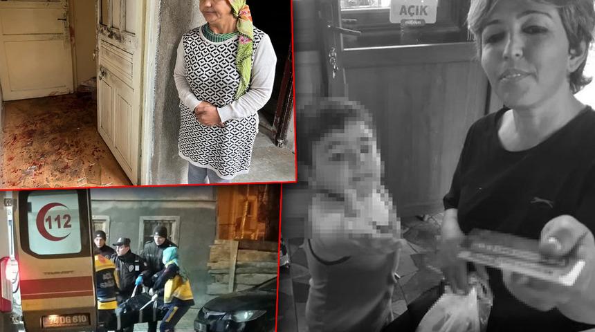 Komşusuna "Hayatım tehlikede" demiş! 5 yaşındaki çocuğunun gözü önünde ekmek bıçağını 20 kez sapladı