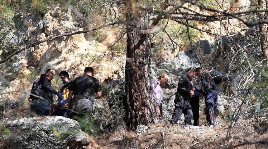 Rus turist bir anda görünce neye uğradığını şaşırdı! Güçlükle ulaştılar...