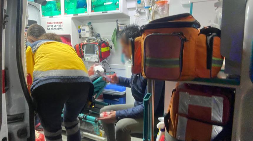 Tekirdağ'da ‘ne bakıyorsun’ tartışması kanlı bitti! Alkol şişesini kafasında parçaladı