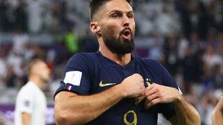 Fransa ilk yarıyı 1-0 önde kapattı, 44'te sahneye çıkan Giroud tarih yazdı! Thierry Henry...