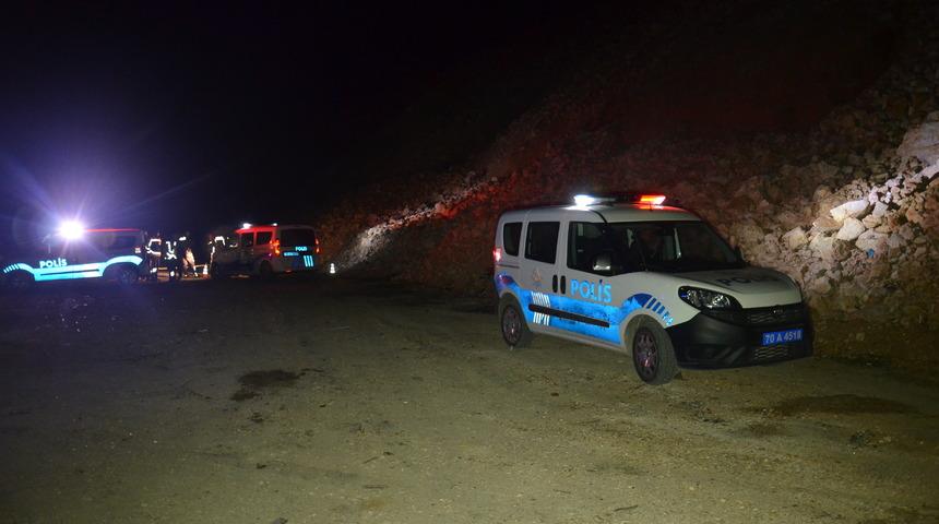 Karaman'da 2 kişiyi öldürdüğü, 1 kişiyi yaraladığı öne sürülen şüpheli yakalandı
