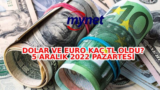 Dolar ne kadar? Euro kaç TL? 5 Aralık 2022 Pazartesi TÜİK enflasyon oranı açıklaması sonrası Euro ve Dolar fiyatlarında son durum!