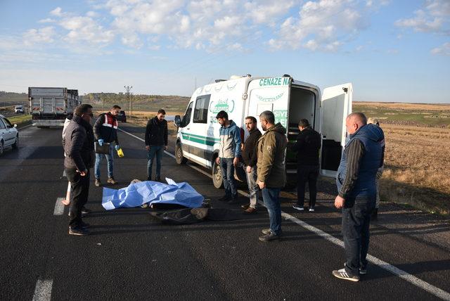 Şanlıurfa'da minibüsün çarptığı işçi öldü 