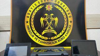 Tekirdağ'da karavandan hırsızlık yaptığı öne sürülen şüpheli tutuklandı