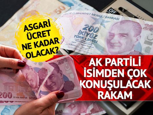 Asgari ücret için AK Partili isim rakam verdi! "Büyük bir devrim"