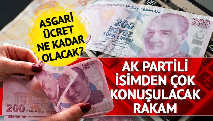 Asgari ücret için AK Partili isim rakam verdi! "Büyük bir devrim"