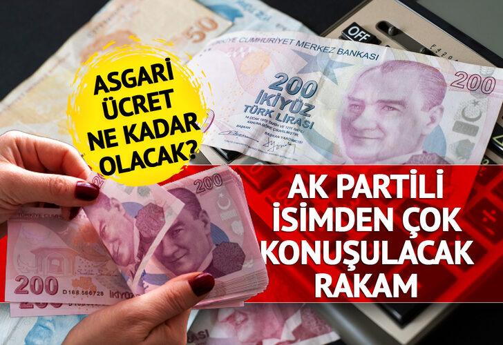 SON DAKİKA | AK Partili isim rakam verdi... "Büyük bir devrim bana göre" 2023 asgari ücret zammı ne kadar olacak?