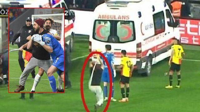 Saldırıya uğrayan Altay kalecisinden paylaşım!