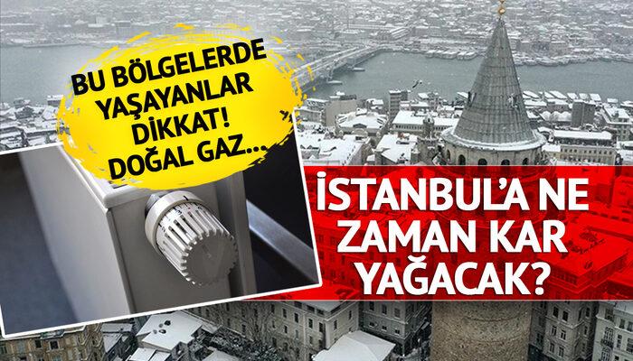 İstanbul'a ne zaman kar yağacak? Açıklama geldi