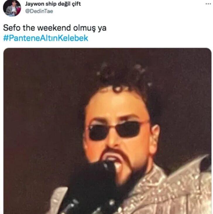 Sefo'nun Altın Kelebek kostümü dalga konusu oldu! Bakın neye benzetildi G5