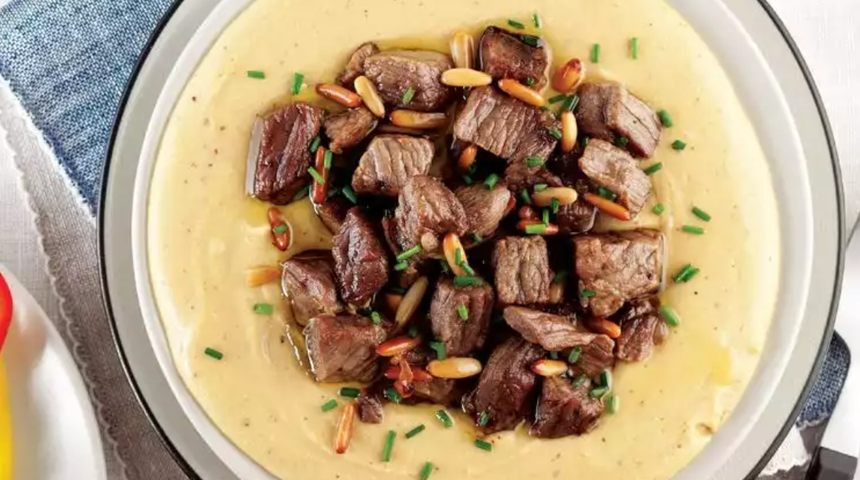 Gelinim Mutfakta Kavurmalı humus tarifi! Lezzeti dillere destan kavurmalı humus nasıl yapılır?