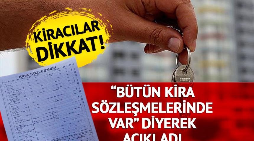 "Kira sözleşmelerinin tamamında var" Ev sahiplerinden kiracılara yeni şart! Yüzde 25 zam kuralına uymuyorlardı bu sefer de...