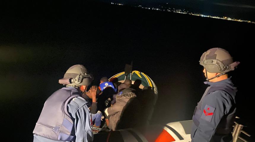 Bodrum açıklarında 33 düzensiz göçmen kurtarıldı, 106 düzensiz göçmen yakalandı