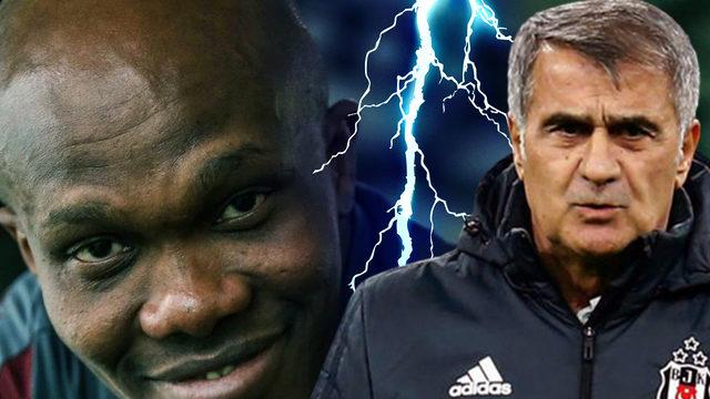 Trabzonspor'un eski yıldızı Nwakaeme Türkiye'ye dönüyor! Şenol Güneş'ten yeşil ışık... İşte Beşiktaş'ın teklifi