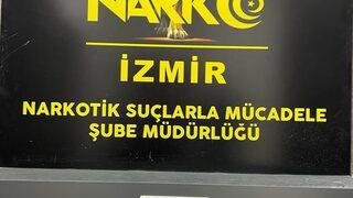 İzmir'de otogarda 2 kilogram kokain ele geçirildi