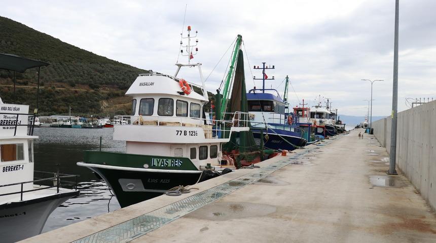Yalova'da balıkçılığın merkezi Kapaklı köyünün tekneleri döviz de kazandırıyor