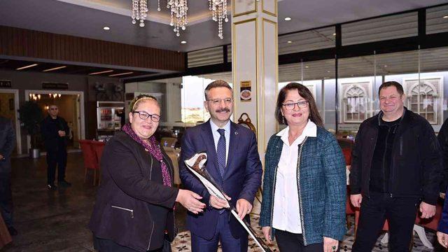 Devrekli kadın muhtarlar Aydın’da ilçeyi temsil ettiler