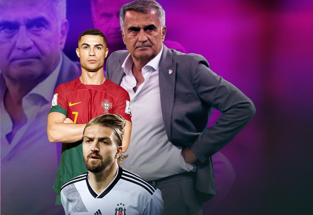 Beşiktaş teknik direkt&ouml;r&uuml; Şenol G&uuml;neş'ten antrenman sonrası a&ccedil;ıklama! "Cristiano Ronaldo ve Caner Erkin..."