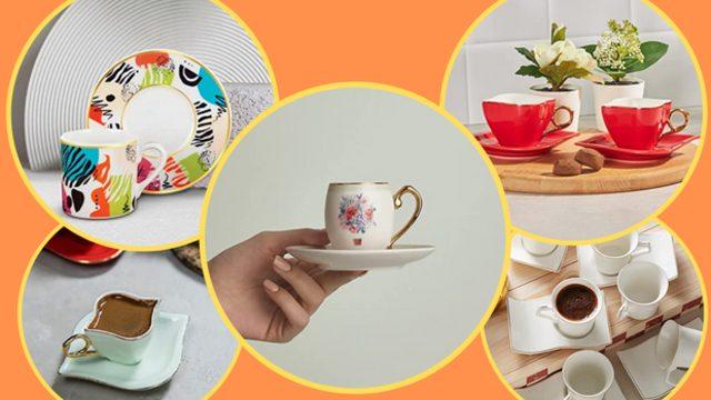 Misafirlerinizin bayılacağı en güzel desenli ve iyi fincan takımları