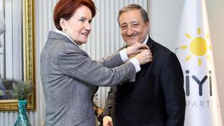 Rozetini Akşener taktı! Eski kulüp başkanı Tanrıverdi İYİ Parti'ye katıldı