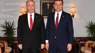 Ekrem İmamoğlu ve Mansur Yavaş bir araya geldi