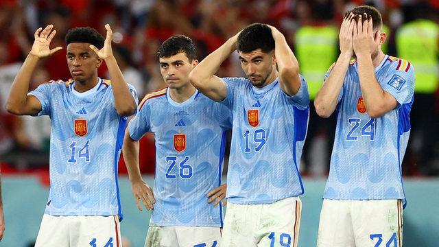 Son dakika: Dünya Kupası'nda tarih yazdılar! Fas, İspanya'yı penaltılarda eledi ve çeyrek finale yükseldi...