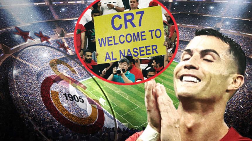Maçta "Hoş geldin" pankartı açılmıştı ama Cristiano Ronaldo Al Nassr'a "Hayır" dedi, Galatasaraylıları heyecan sardı!