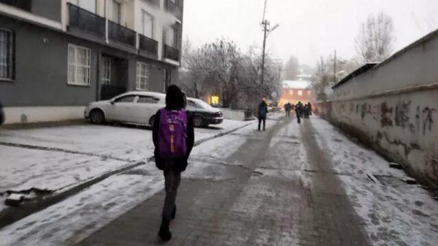 Yarın okullar tatil mi? 8 Aralık Perşembe Van’da okullar kar tatili olacak mı? Gözler Van Valiliğinde