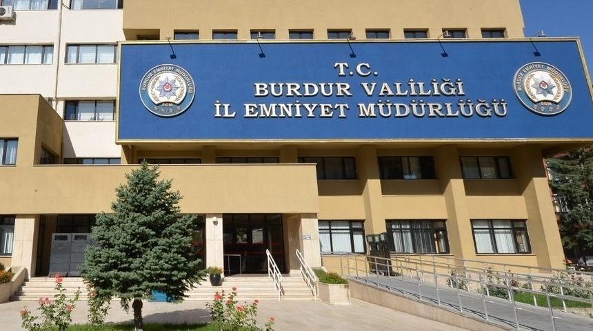 Burdur Emniyeti suçların aydınlatılmasında Türkiye’de ilk sırada