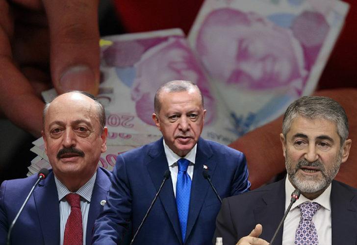 Son dakika: Beştepe'de EYT zirvesi! Cumhurbaşkanı Erdoğan Bakan Nebati ve Bakan Bilgin'i kabul etti