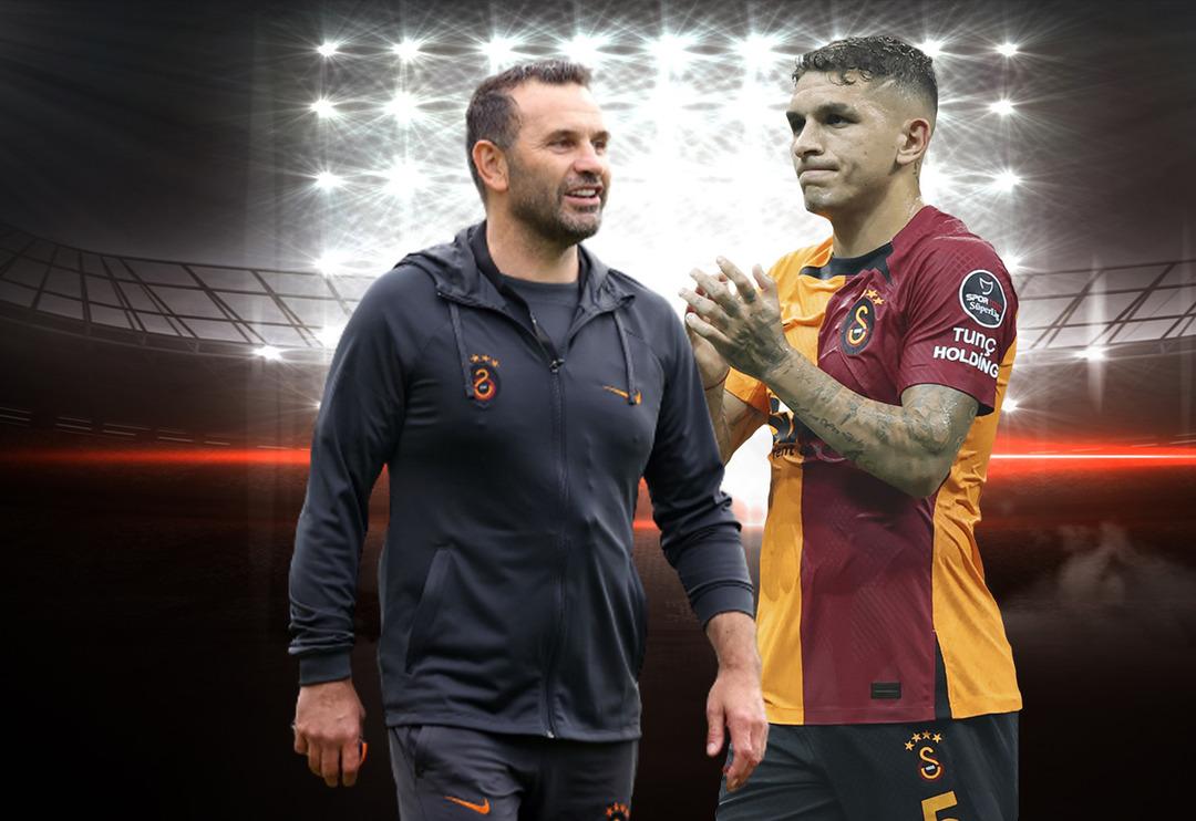 &Ccedil;ok merak edilen g&ouml;r&uuml;şmeden sonu&ccedil; &ccedil;ıktı! Okan Buruk'tan Torreira'ya 'Kalacak mısın? Gidecek misin?'