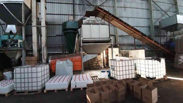 Gönen’de 13 bin 255 litre etil alkol ele geçirildi