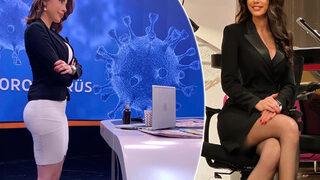 Haber spikeri Ela Rümeysa Cebeci canlı yayında kendisine gelen o yorumu okudu şaşkınlığını gizleyemedi! Yangın ekibi toplanmış...