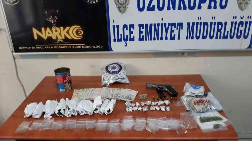 Uzunköprü’de uyuşturucu operasyonu