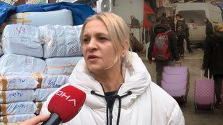 Artık otobüslere de sığmadı, kamyonlara yüklüyorlar! 'Çok sık geliyoruz bugün 3 bin dolar harcadım'