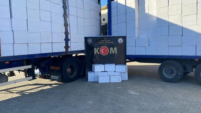 Uşak’ta 2022 yılında 14 milyon değerinde kaçak makaron yakalandı